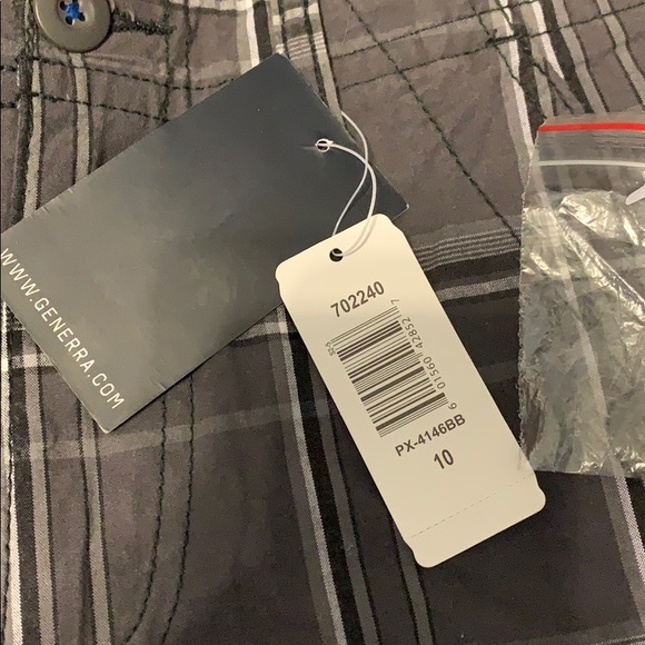 NWT Boy’s Generra Plaid Shorts - Picture 2 of 5